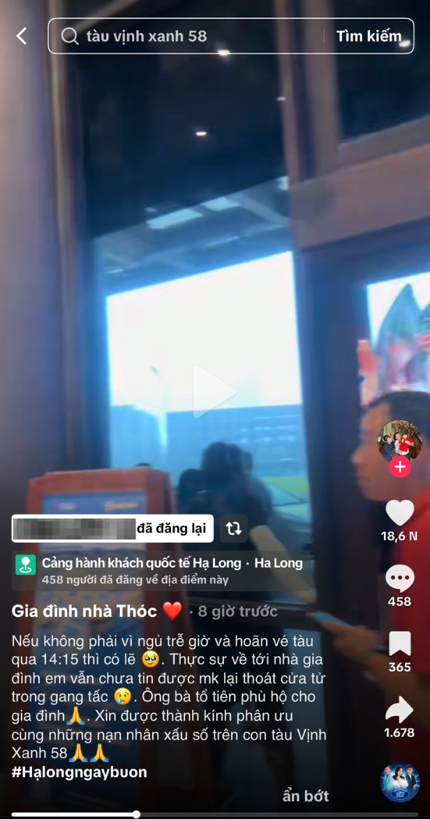 Dòng chia sẻ đến từ chủ tài khoản Gia Đình nhà Thóc. (Ảnh: chụp màn hình)