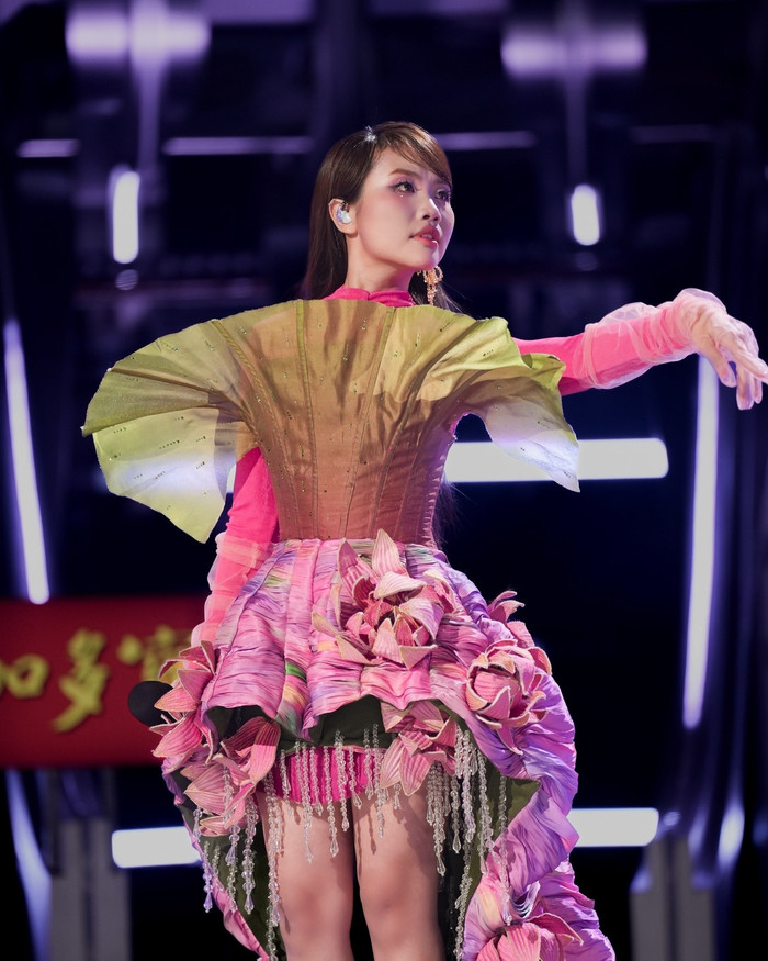 Tiết mục 'Bóng phù hoa' của Phương Mỹ Chi gây tiếng vang lớn cả trong nước và quốc tế. Ảnh: FBNV