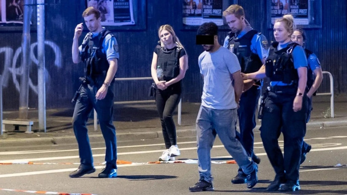 Nghi phạm của vụ việc bị bắt giữ.