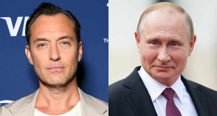 Tài tử Jude Law vào vai Vladimir Putin trong phim 'The Wizard of the Kremlin'