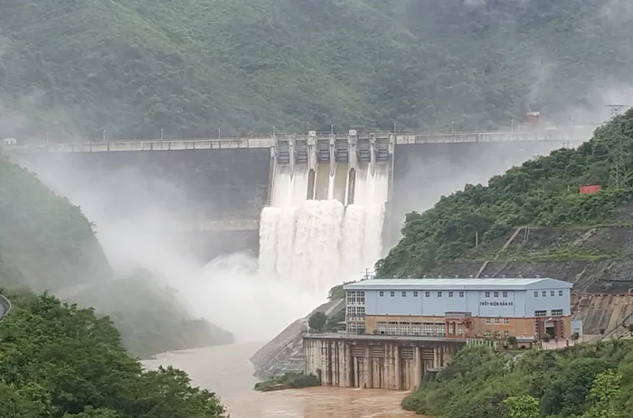 Nhà máy thủy điện Bản Vẽ. Ảnh: báo Pháp Luật