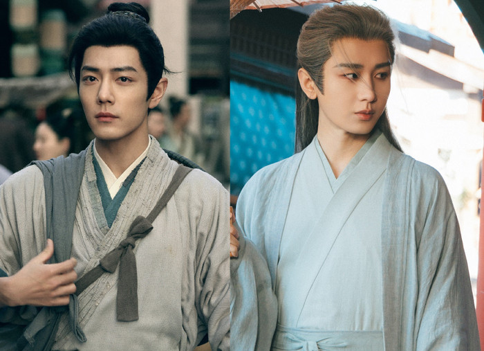 Thành Nghị học theo Tiêu Chiến? (Ảnh: Weibo)