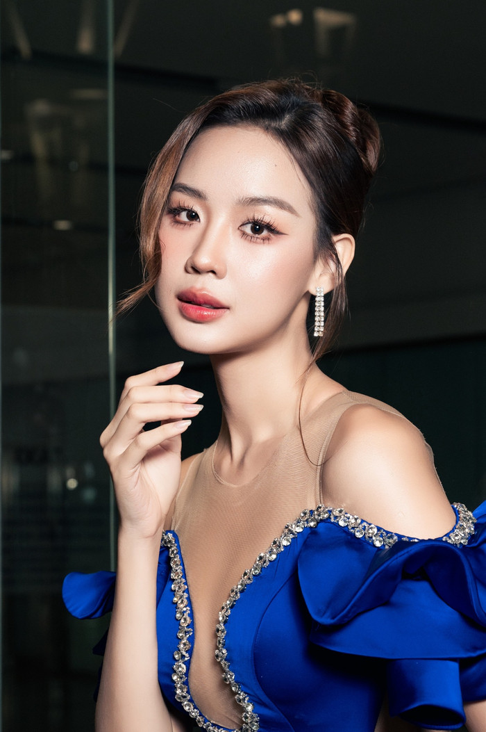 Lê Nguyễn Bảo Ngọc đang là người đẹp được nhiều netizen dự đoán sẽ đại diện Việt Nam tại Miss World lần thứ 73. (Ảnh FBNV)