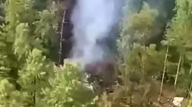 Hình ảnh hiện trường vụ tai nạn. (Ảnh The Guardian)