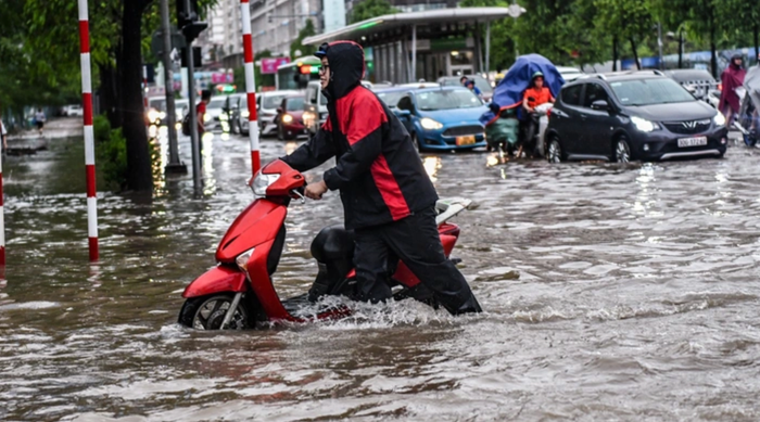 Thời tiết Hà Nội ngày 26/7: Có thể xuất hiện mưa to. Ảnh: Tuổi Trẻ