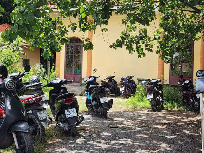 Ngôi nhà xảy ra vụ việc. Ảnh: Đông Hoàng/báo Lao Động.