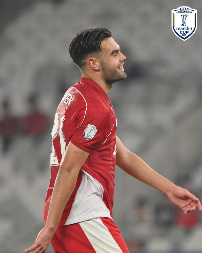 U23 Indonesia bất ngờ được đánh giá cao hơn so với U23 Việt Nam dù siêu máy tính dự đoán ngược lại. Ảnh: ASEAN United FC