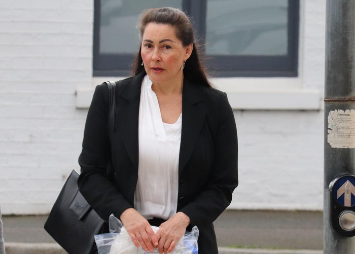 Cựu hoa hậu vừa bị kết án tù treo vì hành vi bạo lực gia đình. (Ảnh AAP News)