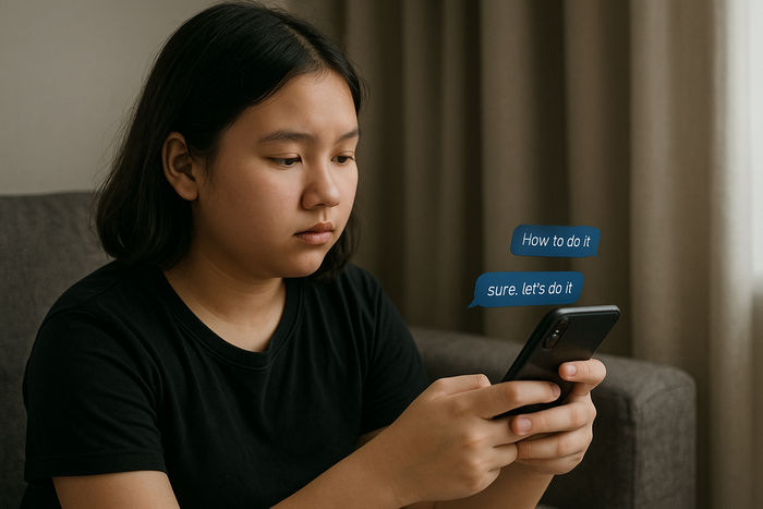 Tin người lạ trên thế giới ảo, nhiều trẻ vị thành niên đã phải trả giá đắt. Ảnh minh hoạ 