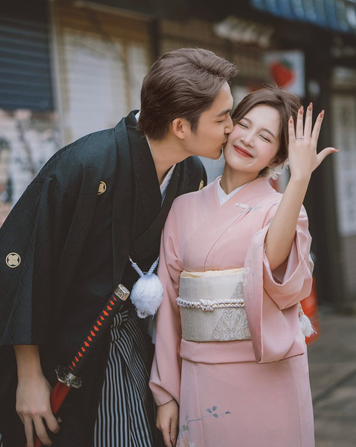 Tình yêu ngọt ngào của cặp đôi vàng màn ảnh Việt khiến nhiều người ngưỡng mộ. Ảnh: FBNV