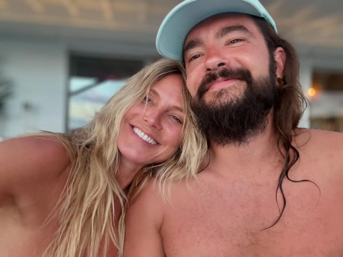 Siêu mẫu Heidi Klum, 51 tuổi, và nhạc sĩ Tom Kaulitz, 34 tuổi. (Ảnh: Page Six)
