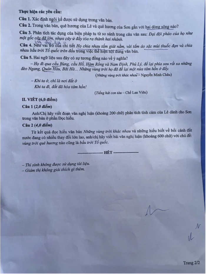 Phần nghị luận xã hội đòi hỏi các em học sinh phải thường xuyên cập nhật tin tức thời sự. 