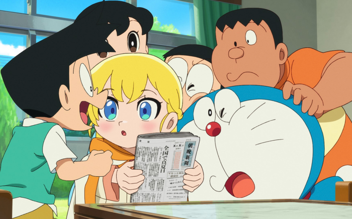 Doraemon Movie 44 còn lập kỷ lục doanh thu cao nhất cho một bộ phim Doraemon tại Việt Nam. Ảnh: X