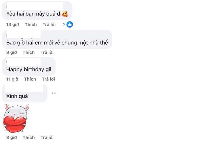 Cộng đồng mạng dành lời khen không ngớt cho sự đáng yêu của cặp đôi. (Ảnh: Chụp màn hình từ FBNV)