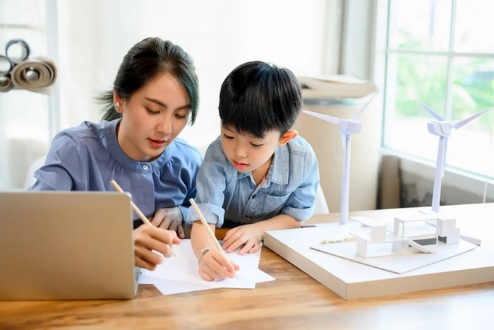 Dịp hè - thị trường dạy thêm trở nên khá sôi động. Ảnh minh hoạ