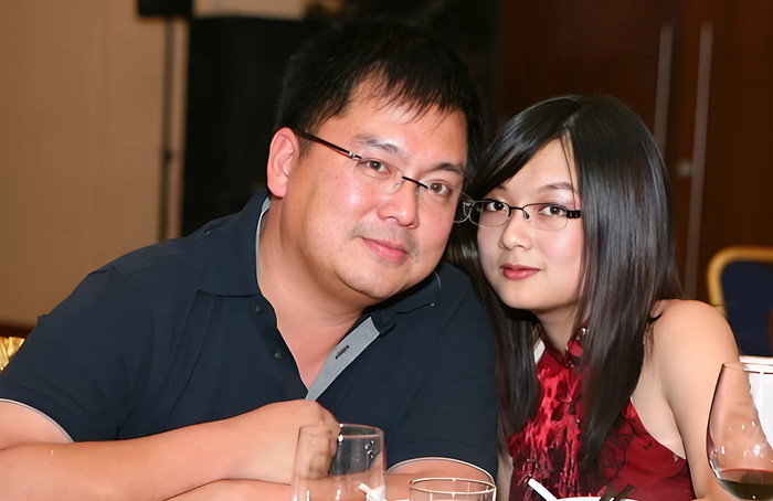 Ông Hoàng Nam Tiến và con gái. Ảnh: VietNamNet