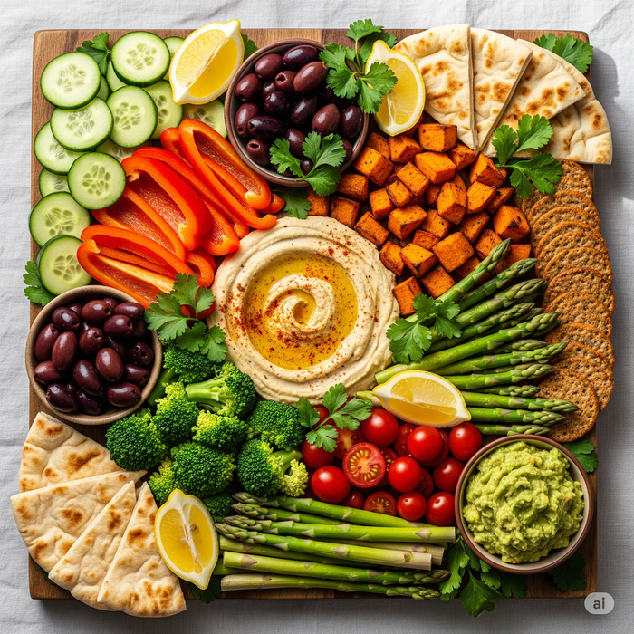 Thực đơn ăn chay nên được bổ sung đa dạng thực phẩm để tránh bị thiếu chất. Ảnh minh hoạ