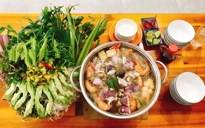 Lẩu mắm miền Tây.