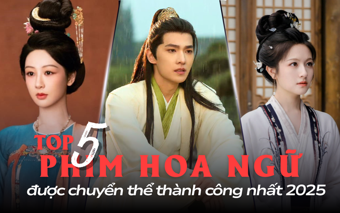 Top 5 phim Hoa ngữ chuyển thể thành công nhất năm 2025: Dương Dương, Dương Tử đều xếp sau sao nam này. 