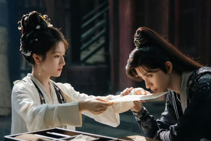 Triều Tuyết Lục – Lý Lan Địch, Ngao Thụy Bằng (Ảnh: Weibo). 