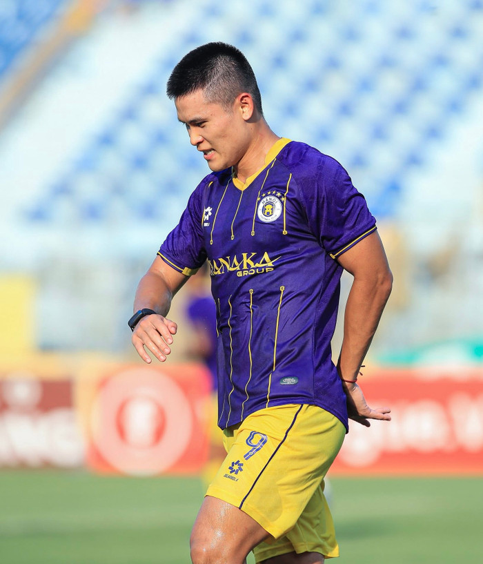 Tiền đạo Tuấn Hải có thể sang Latvia chơi bóng, đó thực sự là thông tin quá bất ngờ. Ảnh: Hà Nội FC