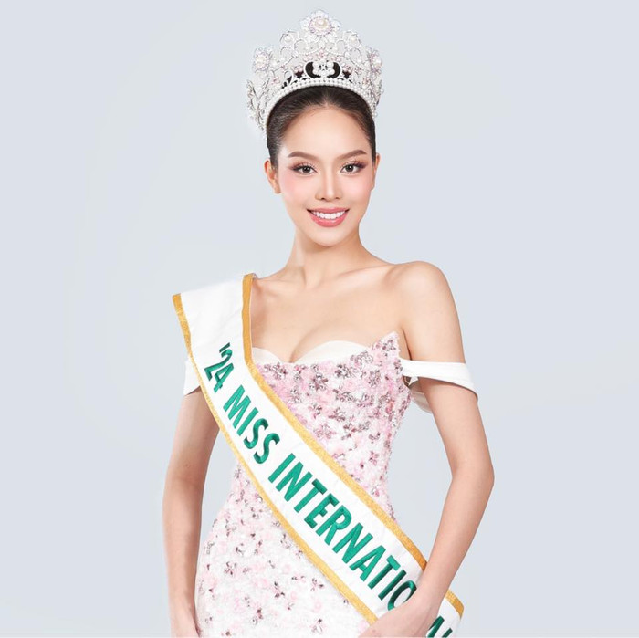 Hoa hậu Thanh Thủy đăng quang Miss International 2024. Ảnh: FBNV