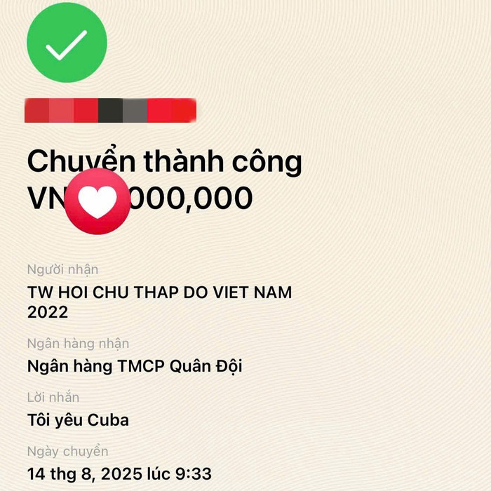 Tăng Duy Tân lên tiếng kêu gọi khán giả giúp đỡ người dân Cuba sau Hòa Minzy. Ảnh: FBNV