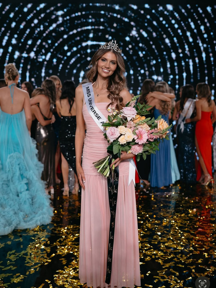 Lexie Brant đăng quang Miss Universe Australia 2025. Ảnh: IGNV