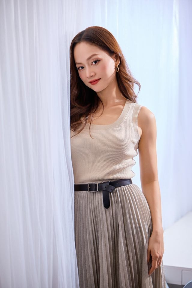 Lan Phương chia sẻ về hành trình tự chữa lành khi đối diện biến cố hôn nhân. (Ảnh FBNV)