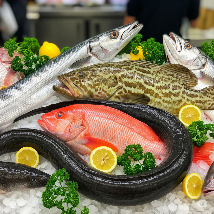 Độc tố ciguatoxin khiến hai gia đình nhập viện ở trong một số loại cá biển. Ảnh minh hoạ