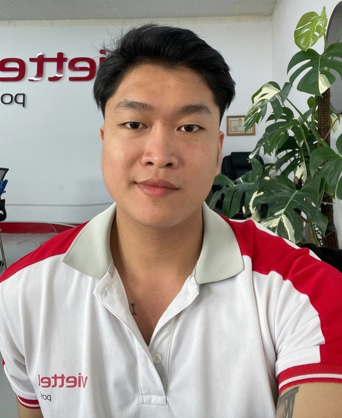 Chân dung anh Cao Thành Đạt - người hùng cứu sống bé gái bị đuối nước. Ảnh: Tuổi Trẻ Online