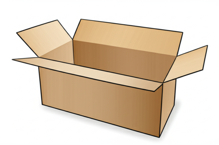 Trong quá trình sản xuất, không ít loại thùng carton kém chất lượng được dán bằng keo hoặc in bằng mực chứa formaldehyde, benzene. (Ảnh minh họa)