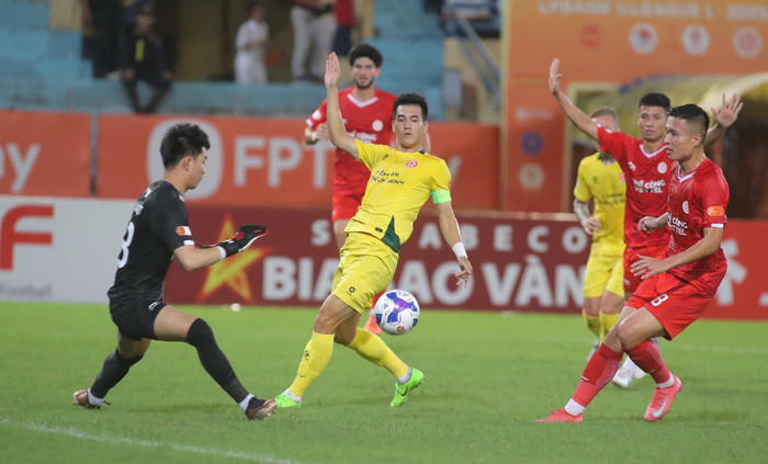 Tiến Linh đã có trận đấu mờ nhạt. Ảnh: CLB CA TP.HCM