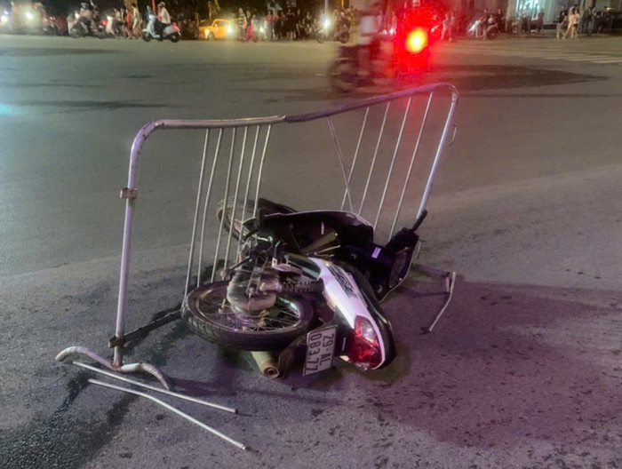 Hiện trường vụ việc.