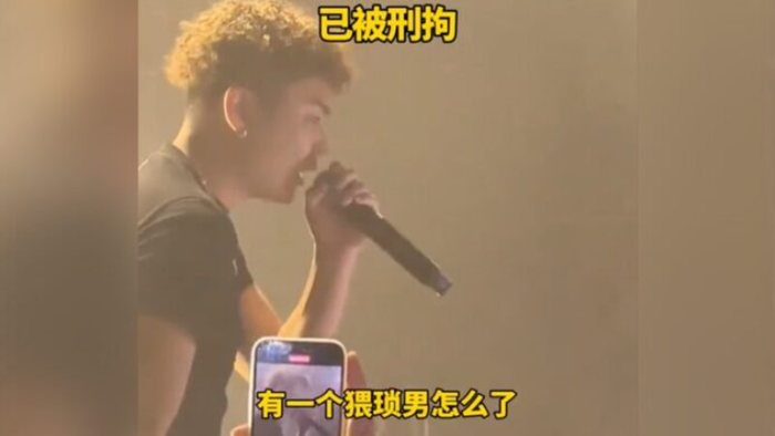 Nam ca sĩ ngừng biểu diễn để bắt tên biến thái, sàm sỡ khán giả nữ Ảnh 1