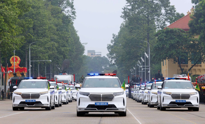 Bộ Công an xuất quân đảm bảo an ninh Lễ kỷ niệm 80 năm Cách mạng Tháng Tám, Quốc khánh 2/9 Ảnh 3