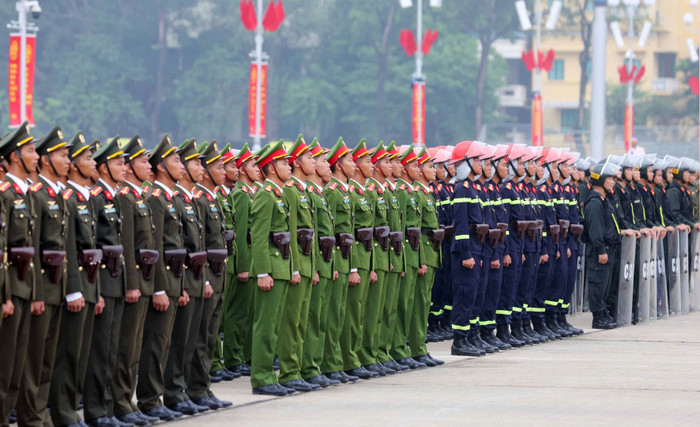 Bộ Công an xuất quân đảm bảo an ninh Lễ kỷ niệm 80 năm Cách mạng Tháng Tám, Quốc khánh 2/9 Ảnh 8