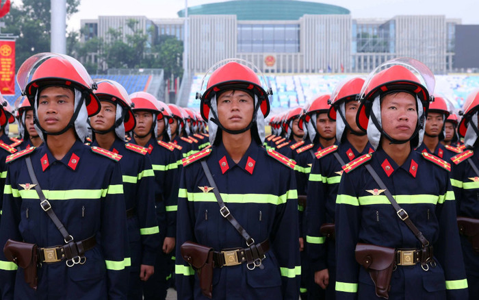 Bộ Công an xuất quân đảm bảo an ninh Lễ kỷ niệm 80 năm Cách mạng Tháng Tám, Quốc khánh 2/9 Ảnh 10