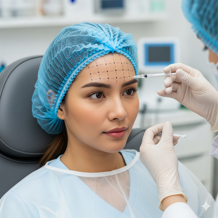 Người phụ nữ 34 tuổi gặp nguy hiểm sau khi tiêm botox. Ảnh minh hoạ