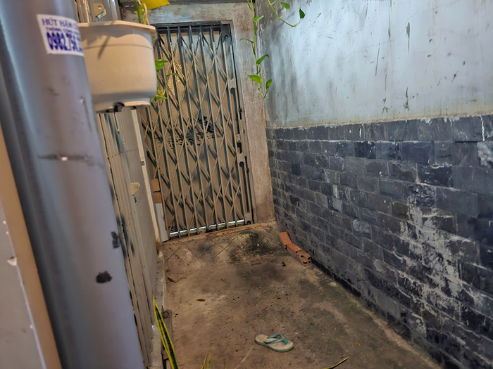 Hiện trường nơi phát hiện chiếc vali chứa thi thể chị H.