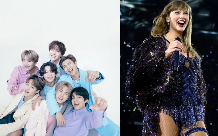 BTS và Taylor Swift 