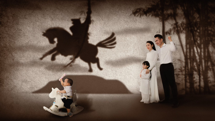 Xúc động trước bộ ảnh lan toả tình yêu Tổ quốc trước thềm 2/9 của gia đình MC VTV Hạnh Phúc Ảnh 6