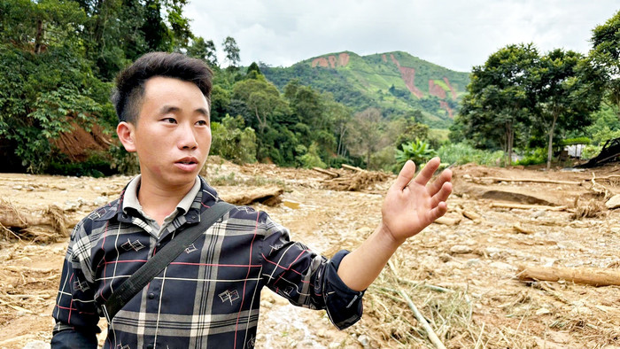 Trưởng bản Mùa A Thi. Ảnh: Tiền Phong