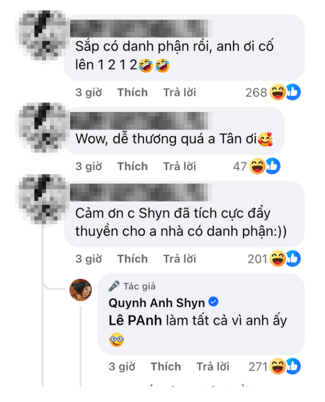 Quỳnh Anh Shyn làm tất cả để Tăng Duy Tân có được danh phận. (Ảnh: chụp màn hình)
