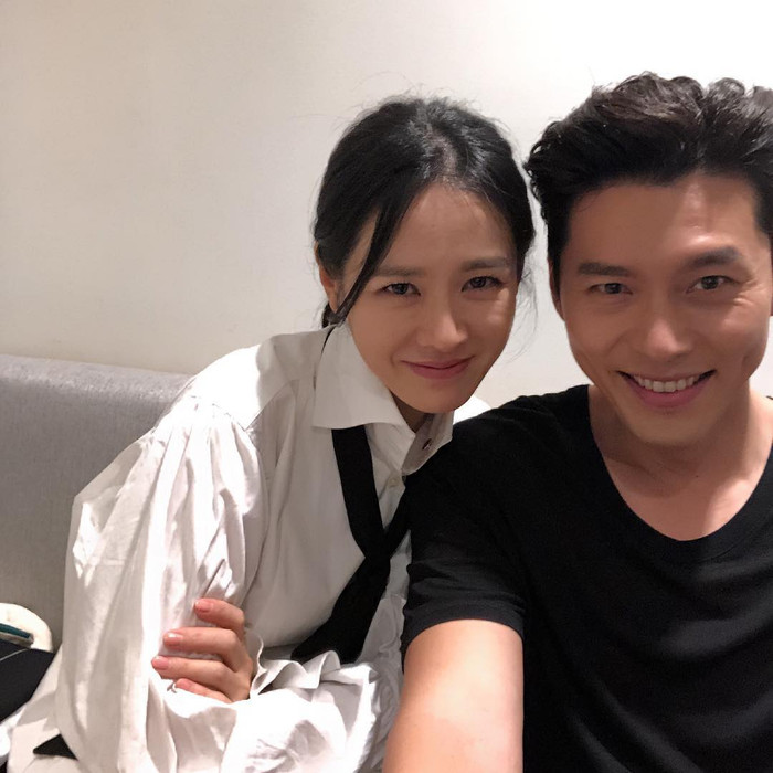 Son Ye Jin và Hyun Bin nên duyên nhờ đóng chung phim Hạ cánh nơi anh. Ảnh: IGNV