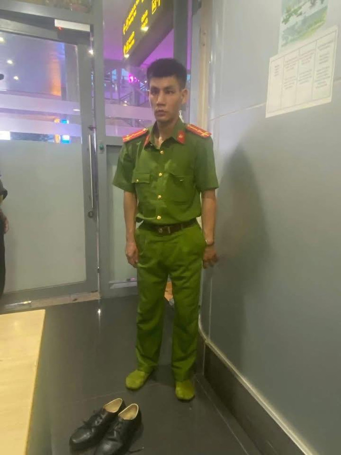 Nam thanh niên bị tạm giữ. Ảnh: Báo Người Lao Động