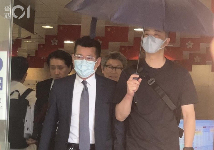 Chồng đại gia của Lý Minh Tuệ được tại ngoại. (Ảnh HK01)