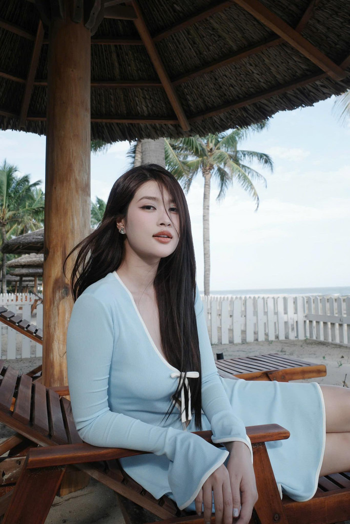 Đoàn Thiên Ân lên clip chia sẻ về việc bị gọi điện lừa đảo. (Ảnh: FBNV)