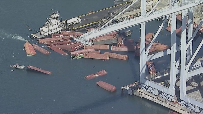 Hơn 60 container rơi xuống biển Ảnh 1