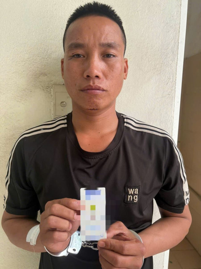 Đối tượng Trịnh Đình Luân. Ảnh: Công an tỉnh Bắc Ninh